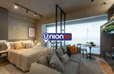 Studio com 1 dormitório à venda, 31 m² por r$ 466.466,88 - pompeia - são paulo/sp