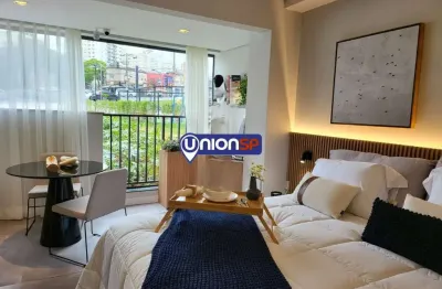 Studio com 1 dormitório à venda, 26 m² por r$ 440.000,00 - vila clementino - são paulo/sp