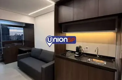 Apartamento com 1 dormitório à venda, 27 m² por r$ 550.000,00 - brooklin - são paulo/sp