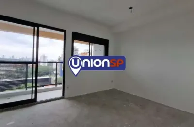 Apartamento com 1 dormitório à venda, 27 m² por r$ 390.000,00 - brooklin - são paulo/sp