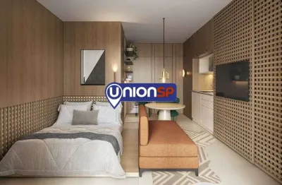 Studio à venda, 33m² por r$ 669.438,00- paraíso - são paulo/sp