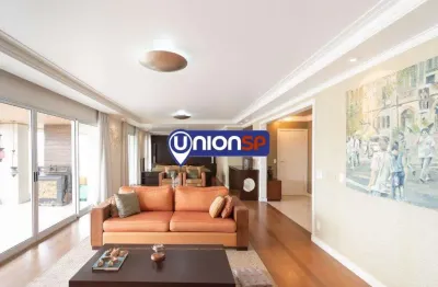 Apartamento de altíssimo padrão com 4 dormitórios à venda, 345 m² por r$ 5.500.000 - chácara klabin - são paulo/sp