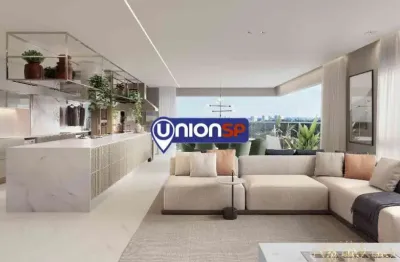 Apartamento com 2 dormitórios à venda, 77 m² por r$ 1.214.170,00 - campo belo - são paulo/sp