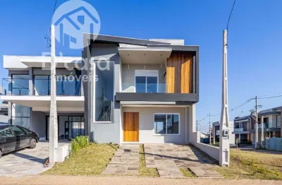 Belíssimo sobrado com 3 dormitórios à venda, 156 m² por r$ 999.000 - central park - cachoeirinha/rs