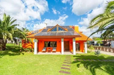 Belíssima casa com 3 dormitórios à venda, 400 m² por r$ 2.950.000 - barro vermelho - gravataí/rs