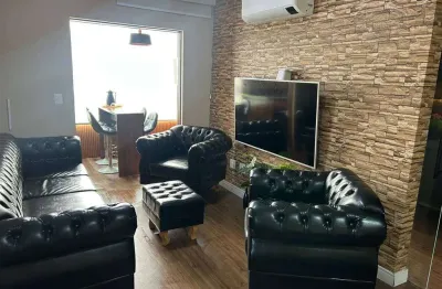 Vendo apartamento alto padrão mobiliado e moderno á 400 metros da praia da ocian, 02 dormitórios, sacada gourmet, lazer completo e 02 vagas de garagem