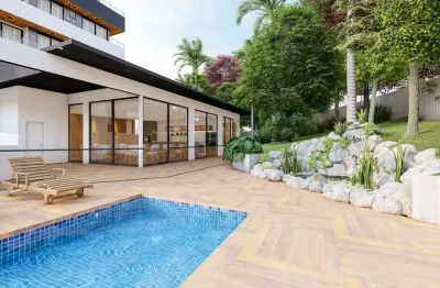 Apartamento giadino de alto padrão com 304m² privativos, 3 suítes e 2 vagas.