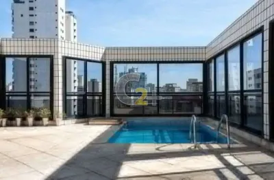 Cobertura duplex à venda em higienópolis com 2 suítes e 3 vagas