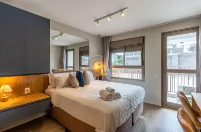 Apartamento studio á venda na vila madalena com 1 quarto, sem vaga