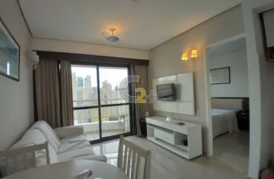 Apartamento flat - venda - moema - 1 dormitório - 1 vaga - mobiliado