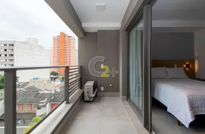 Apartamento mobiliado à venda em perdizes, 1 quarto, sem vaga de garagem