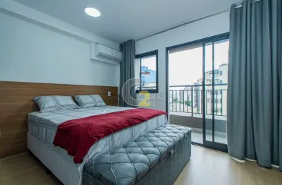 Apartamento mobiliado a venda republica com 1 quarto, sem vaga