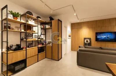 Apartamento mobiliado à venda na vila madalena com 1 suíte, 1 vaga