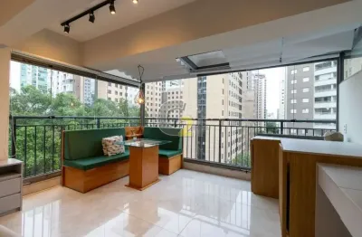 Apartamento com 1 quarto à venda na Alameda Iraé, --, Moema, São Paulo