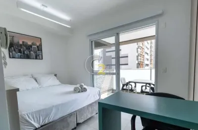 Apartamento studio mobiliado à venda em perdizes, 1 quarto e 1 vaga