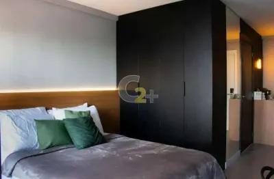 Apartamento studio mobiliado à venda na vila madalena com 1 quarto, sem vaga