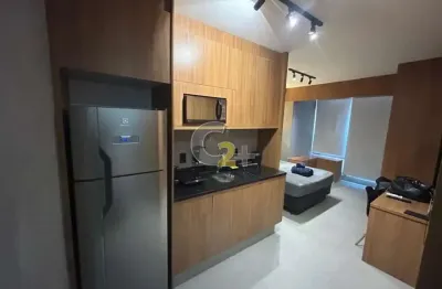 Studio a venda mobiliado na vila madalena com 1 quarto, sem vaga