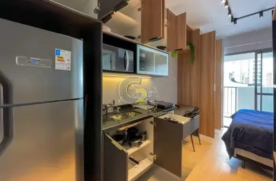 Apartamento studio mobiliado à venda na consolação com 1 quarto e sem vaga de garagem