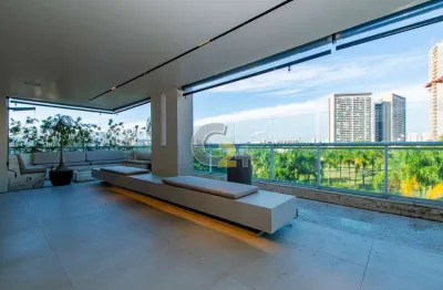 Apartamento garden à venda no jardim das perdizes com 5 suítes e 3 vagas