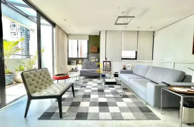 Cobertura á venda na sumaré, 2 quartos, 1 suíte, 2 vagas