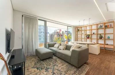 Duplex à venda em pinheiros, 2 dormitórios, 2 suítes, 1 vaga