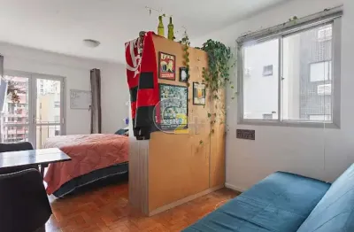 Apartamento á venda na bela vista, 1 quarto, sem vaga