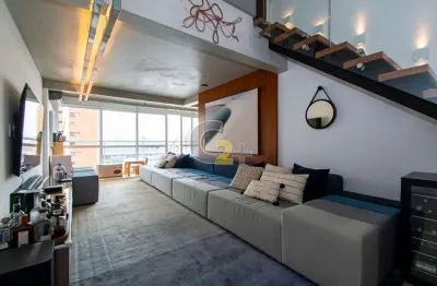 Apartamento duplex à venda, pinheiros, 2 quartos, 2 suítes, 2 vagas