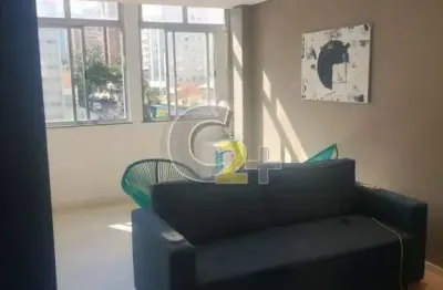 Apartamento mobiliado à venda no paraíso com 2 quartos, sendo 1 suíte, sem vaga