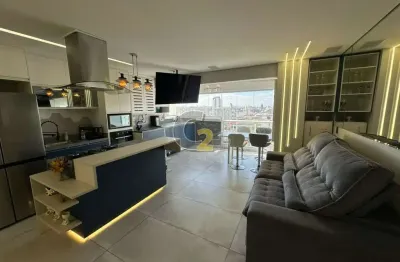 Apartamento mobiliado à venda na barra funda com 2 quartos,s endo 1 suíte e 1 vaga