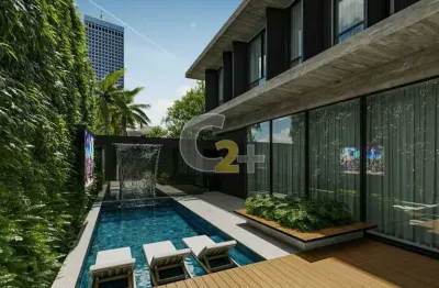 Sobrado novo a venda no jardim paulistano com 5 suites e 6 vagas