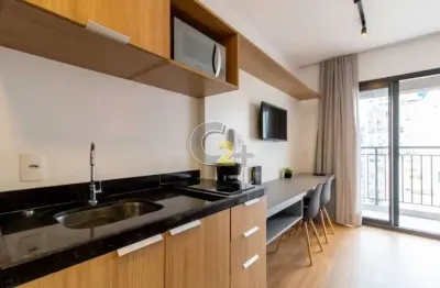 Apartamento mobiliado à venda na vila buarque, 1 quarto, sem vaga