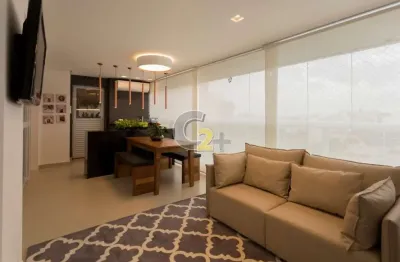 Apartamento á venda em pinheiros, 2 quartos, 1 suíte, 2 vagas de garagem.