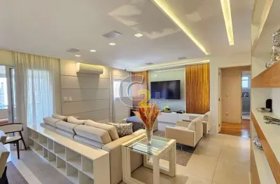 Apartamento mobiliado à venda em perdizes com 4 quartos, sendo 3 suítes e 4 vagas