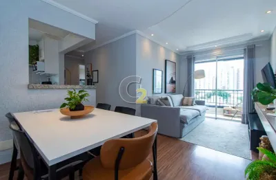 Apartamento à venda na vila romana com 2 quartos, sendo 1 suíte, 1 vaga