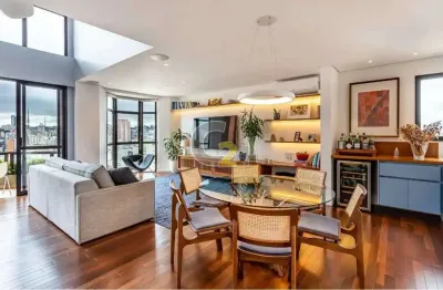 Apartamento duplex à venda em pinheiros com 2 suítes e 2 vagas