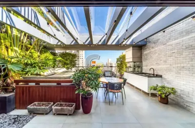 Cobertura à venda em pinheiros com 2 quartos, sendo 1 suíte e 2 vagas