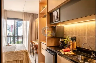 Apartamento studio, venda, bela vista, 1 quarto, sem vaga 19 m²- mobiliado