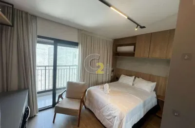 Apartamento para venda mobiliado  na Santa Cecília com 27m², 1 quarto