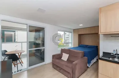 Apartamento studio á venda em Pinheiros, 1 suíte, 1 vaga de garagem