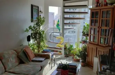 Cobertura duplex a venda na vila mariana 02 quartos 1 suite 2 vagas