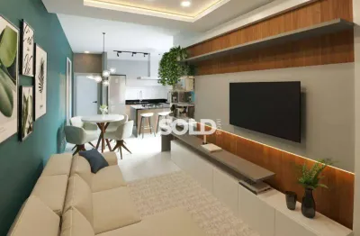 Apartamento com 2 dormitórios à venda, 61 m² por r$ 332.000,00 - jardim veneza - franca/sp