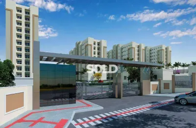 Apartamento com 2 dormitórios à venda, 44 m² por r$ 261.000,00 - recreio das acácias - ribeirão preto/sp