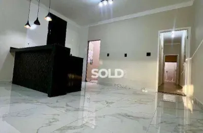 Excelente casa com 2 dormitórios sendo 1 suíte, 100m² de área construída, à venda por r$ 385.000,00 - jardim ângela rosa - franca/sp