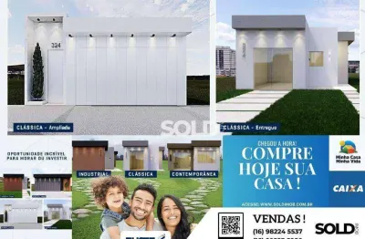 Casa com 2 dormitórios à venda, 52 m² por r$ 264.000 - franca/sp