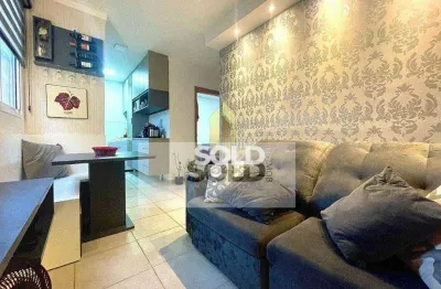 Apartamento com 2 dormitórios, rico em armários,  à venda por r$ 210.000,00 - chácara santo antônio - franca/sp
