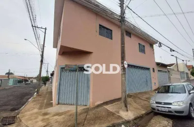 Casa sobrado na vila santos dumont, com 2 dormitórios, 260.50m² de construção,  à venda por r$ 420.000,00 - vila santos dumont - franca/sp
