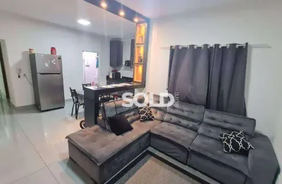 Casa com 3 dormitórios à venda, 90 m² por r$ 370.000,00 - vila hípica - franca/sp