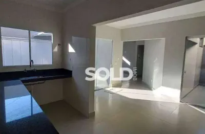 Linda casa com 2 dormitórios sendo 1 suíte, 90m² de construção,  à venda por r$ 450.000,00 - jardim ângela rosa - franca/sp