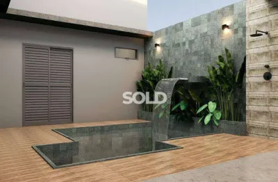 Casa com piscina, 3 suítes, 250m² de terreno,  à venda por r$ 1.250.000,00 - residencial tellini - franca/sp