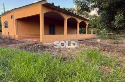 Chácara com 3 dormitórios à venda, 10000 m² por r$ 500.000 - arizona - patrocínio paulista/sp